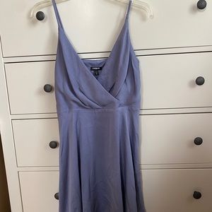 Express V Neck Mini Dress
